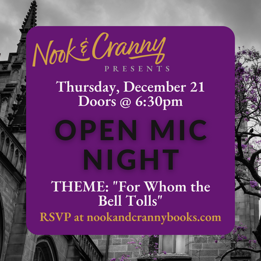 Spoken Word Open Mic: "For Whom the Bell Tolls"