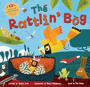 The Rattlin' Bog by Jessica Law & Brian Fitzgerald (Illus) - (AVAILABLE 4/2)