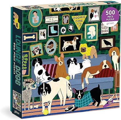 Lounge Dogs Puzzle - 500pc