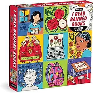 I Read Banned Books Puzzle - 500 pc