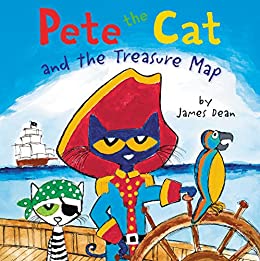 Pete the Cat and the Treasure Map by James Dean